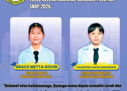 SMK Pariwisata Citayam Bangga! Dua Siswa Lolos SNBP 2026 dan Melanjutkan Pendidikan ke Perguruan Tinggi Negeri